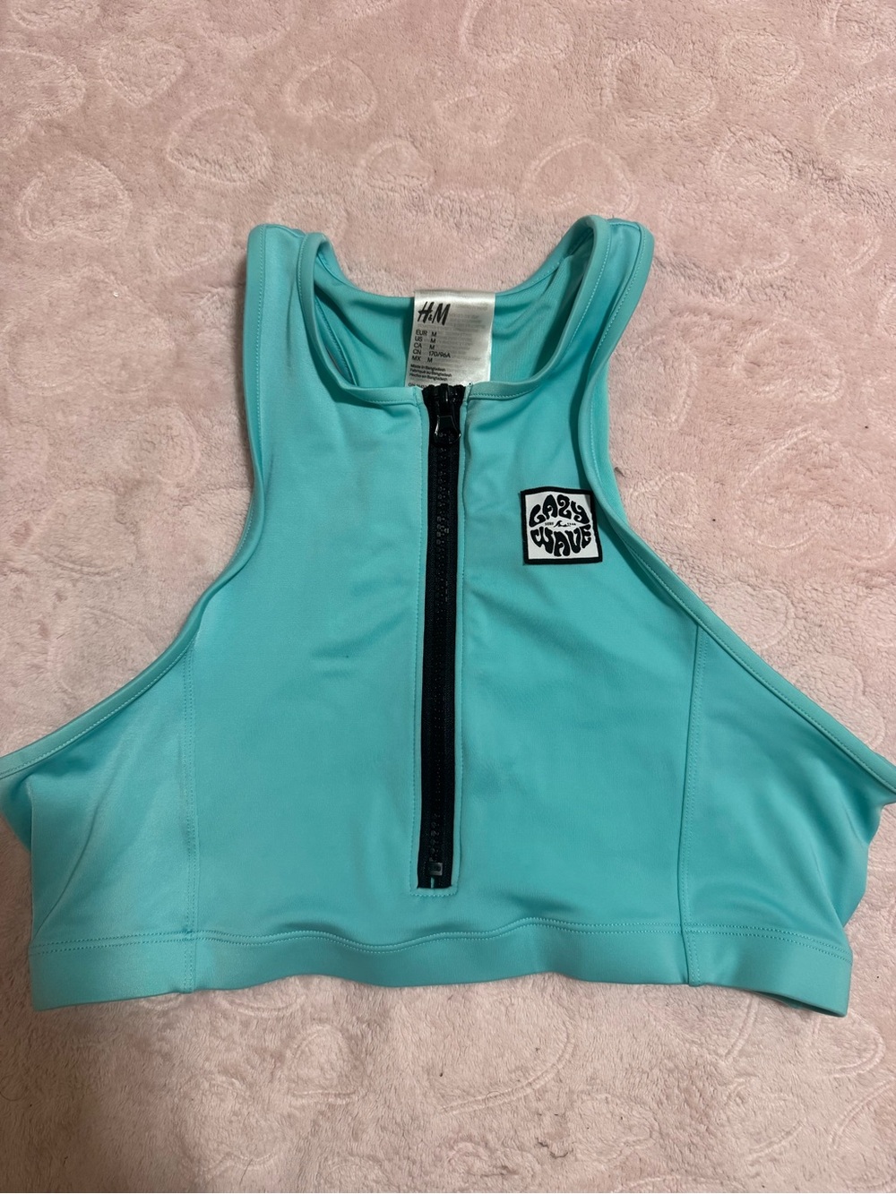 H&M Turquoise Zip-Front Set - Picture 2 of 4